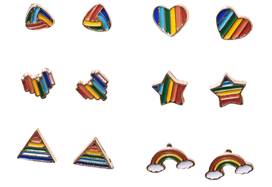 Rainbow Earrings
